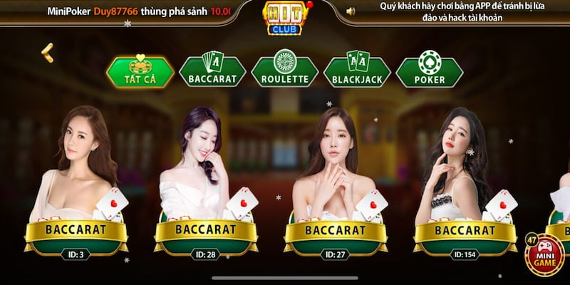 Giới thiệu tổng quan về Live casino Hitclub